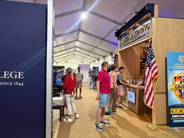 Great American State Fair: trade show interior