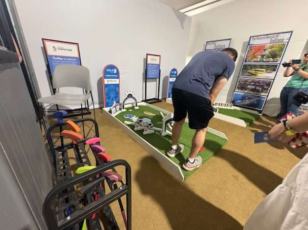 Great American State Fair: mini-golf at Indiana pavilion